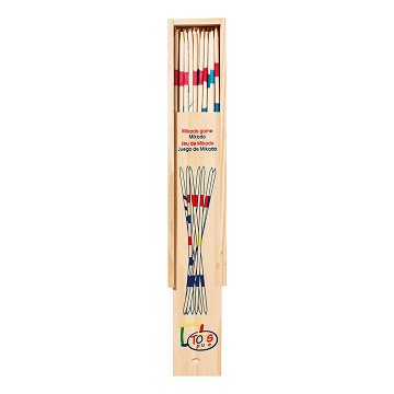 Wooden Mikado Game in Wooden Storage Box