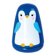 Goki Wooden Music Box Little Penguin Good Night