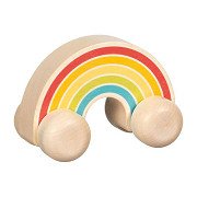 Goki Wooden Vehicle Rainbow