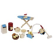 Goki Dollhouse Accessories, 19pcs.