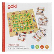 Goki Find Your Way Layout-Spiel