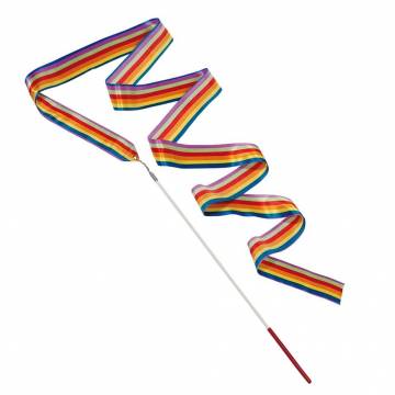 Goki Gymnastics Ribbon Rainbow