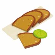 Goki Brotbrett mit Sandwiches aus Holz