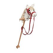 Goki Steckenpferd aus Holz, Weiß