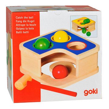 Goki Houten Hamerbank met Bal