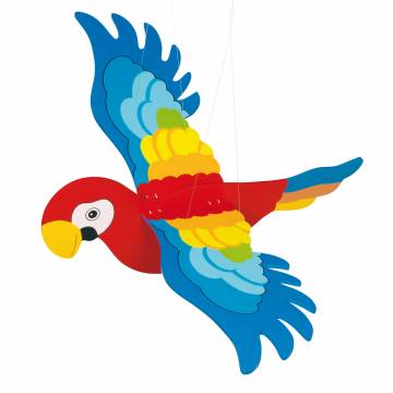 Goki Holzschaukelfigur Papagei
