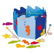 Goki Magnetic Fishing Game, 19 pieces.