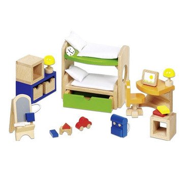 Poppenhuis Kinderslaapkamer