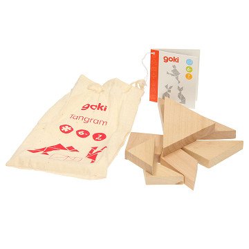 Wooden Brain Puzzle in Bag