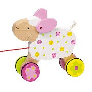 Goki Wooden Pull Animal Sheep