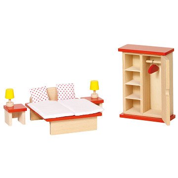 Goki Puppenmöbel Schlafzimmer