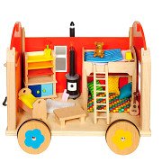 Goki Puppenhaus-Wohnwagen