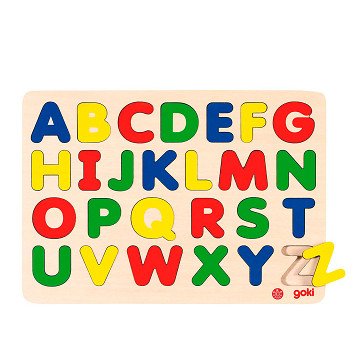 Houten Alfabet Puzzel
