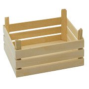 Goki Gemüse- und Obstkiste aus Holz, 3er-Set
