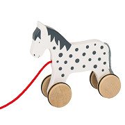 Goki Wooden Pull Along Horse