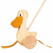 Goki Wooden Push Figure Pelican