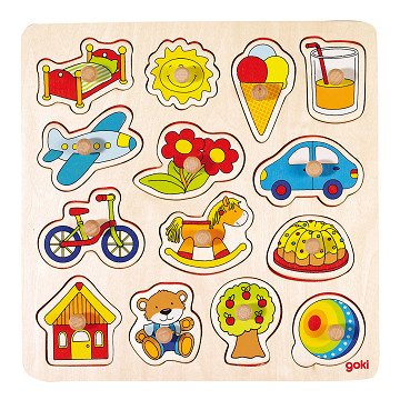 Goki Holz-Studenpuzzle
