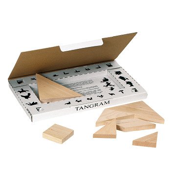 Goki Wooden Tangram, 7 pcs.