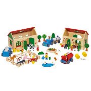 Goki Wooden Farm, 71 pcs.