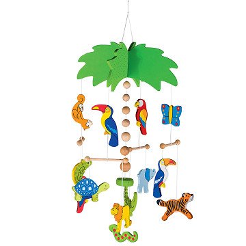 Goki Wooden Mobile Palm Tree