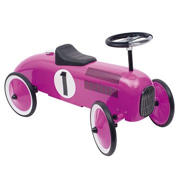 Rosa Aufsitzauto