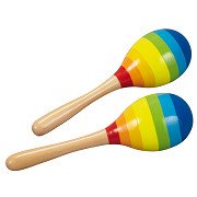 Goki Maracas aus Holz, 2 Stk.