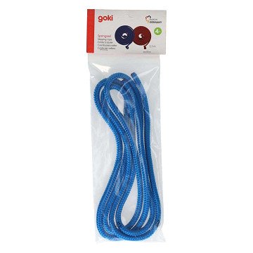 Goki Blue Skipping Rope, 2.5 meters