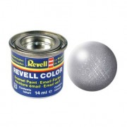 Revell Emaille-Farbe Nr. 91 – Eisen, Metallic