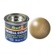 Revell Emaille-Farbe Nr. 92 – Messing, Metallic