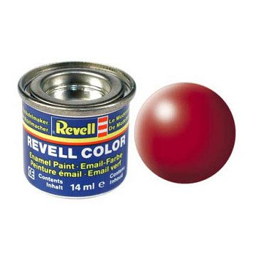 Revell Enamel Paint # 330 - Fire Red, Silk Matt