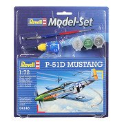 Revell Modellbausatz – P-51D Mustang, 34-teilig – inkl. Grundfarben