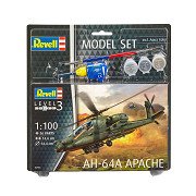 Revell Modellbausatz – AH-64A Apache, 56-teilig – inkl. Grundfarben