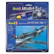 Revell Modellbausatz – Spitfire Mk V, 39-teilig – inkl. Grundfarben