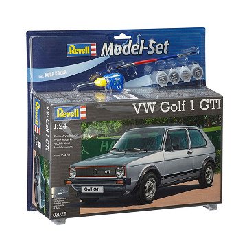 Revell Model Set VW Golf 1 GTI - Incl. Basiskleuren Verf