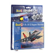 Revell Modellbausatz F/A-18E Super Hornet Flugzeug - inkl. Grundfarben