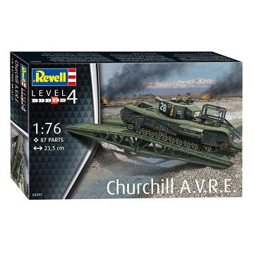 Revell Churchill A.V.R.E. Model building