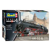 Revell Express Locomotive BR 02 & Tender 2'2'T30 Model Kit