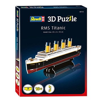 Revell 3D Puzzle Construction Kit - RMS Titanic 30 pcs.