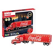 Revell 3D Puzzle Building Kit - Coca-Cola Truck LED Edition