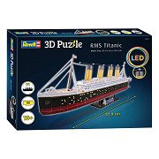 Revell 3D Puzzle Construction Kit - RMS Titanic LED Edition 266pcs.