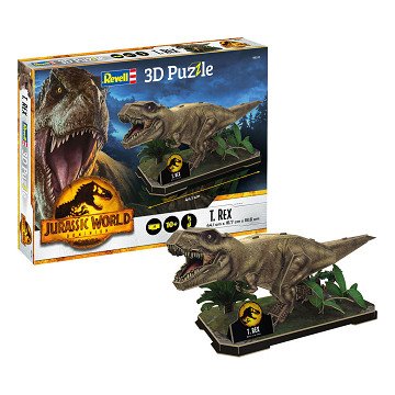 Revell 3D-Puzzle-Bausatz – Jurassic World Dominion T-Rex