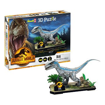 Revell 3D Puzzel  Bouwpakket - Jurassic World Dominion Blue