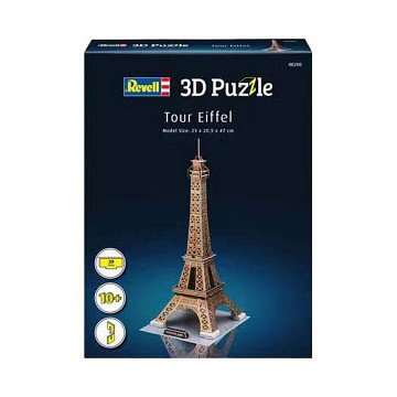 Revell 3D-Puzzle-Bausatz Eiffelturm – 39-teilig.