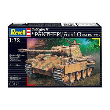 Revell Model Kit - Panther Ausf.G 1:72 - 124pcs.
