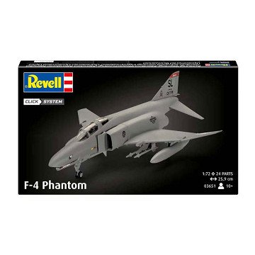 Revell Model Building Kit - F-4 Phantom - 24pcs.