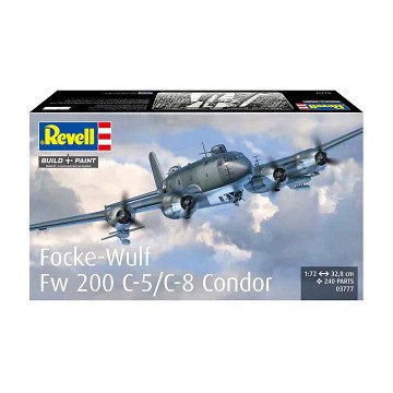 Revell Model Building Kit - Focke-Wulf Fw 200 C-5/C-8 Condor 1:72 - 240dlg.