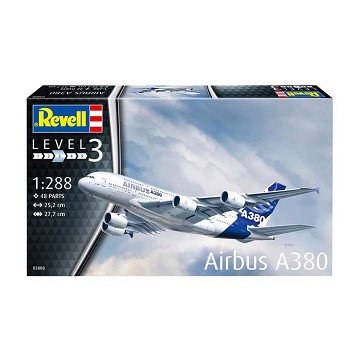 Revell Model building kit - Airbus A380 1:288 - 25dlg.