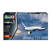 Revell Model building kit - Boeing 737-800 1:288 - 25dlg.