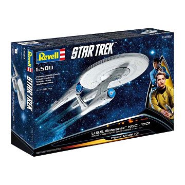 Revell Model Kit - USS Enterprise NCC-1701 1:500 - 91 pcs.