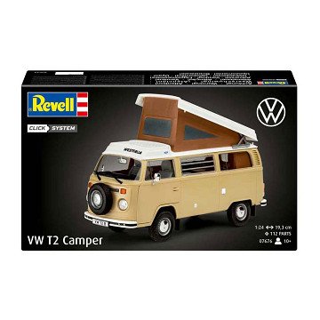 Revell Model Building Kit - VW T2 Camper 1:24 - 112dlg.